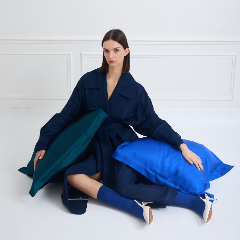 Sleep in silk, wake up sleek