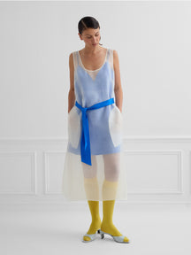 Joseon - Silk Dress in Ivory White