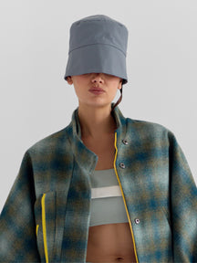 K-Bob - Nylon Bucket Hat in Slate Blue