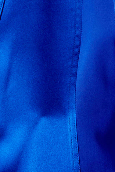 LOCK bleu électrique - chemise en soie