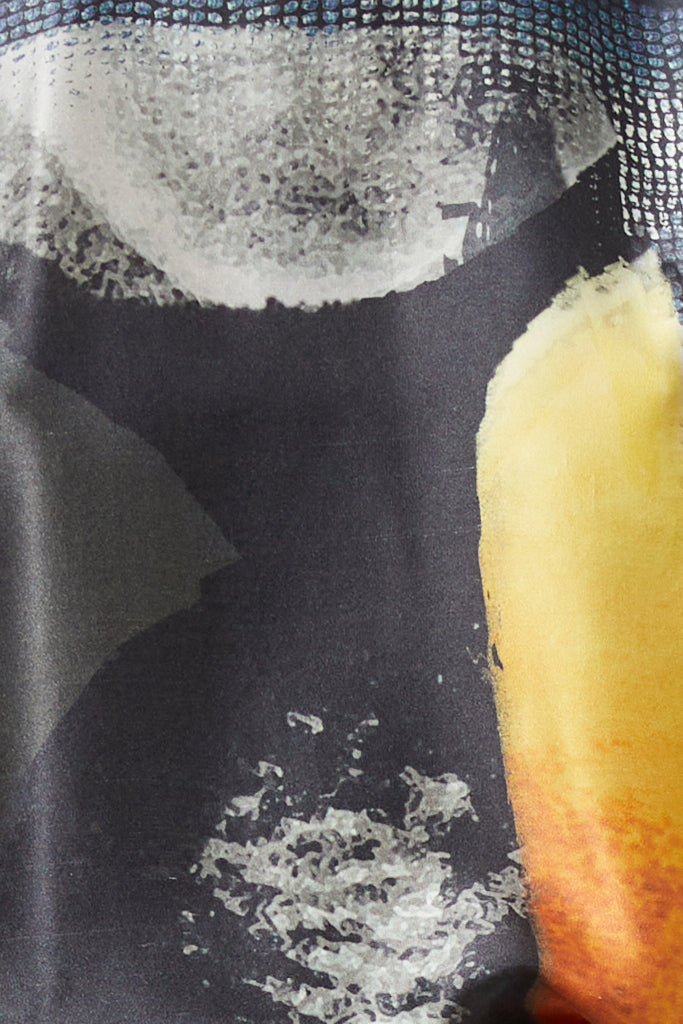 VEGA 프린트 - 실크 탑