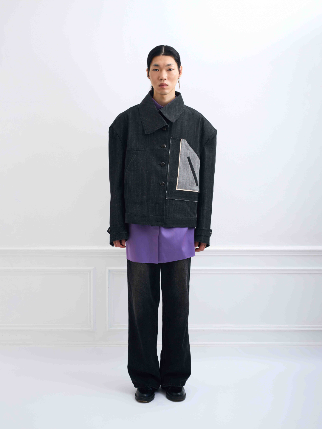 MARAIS blue denim - unisex oversized jacket