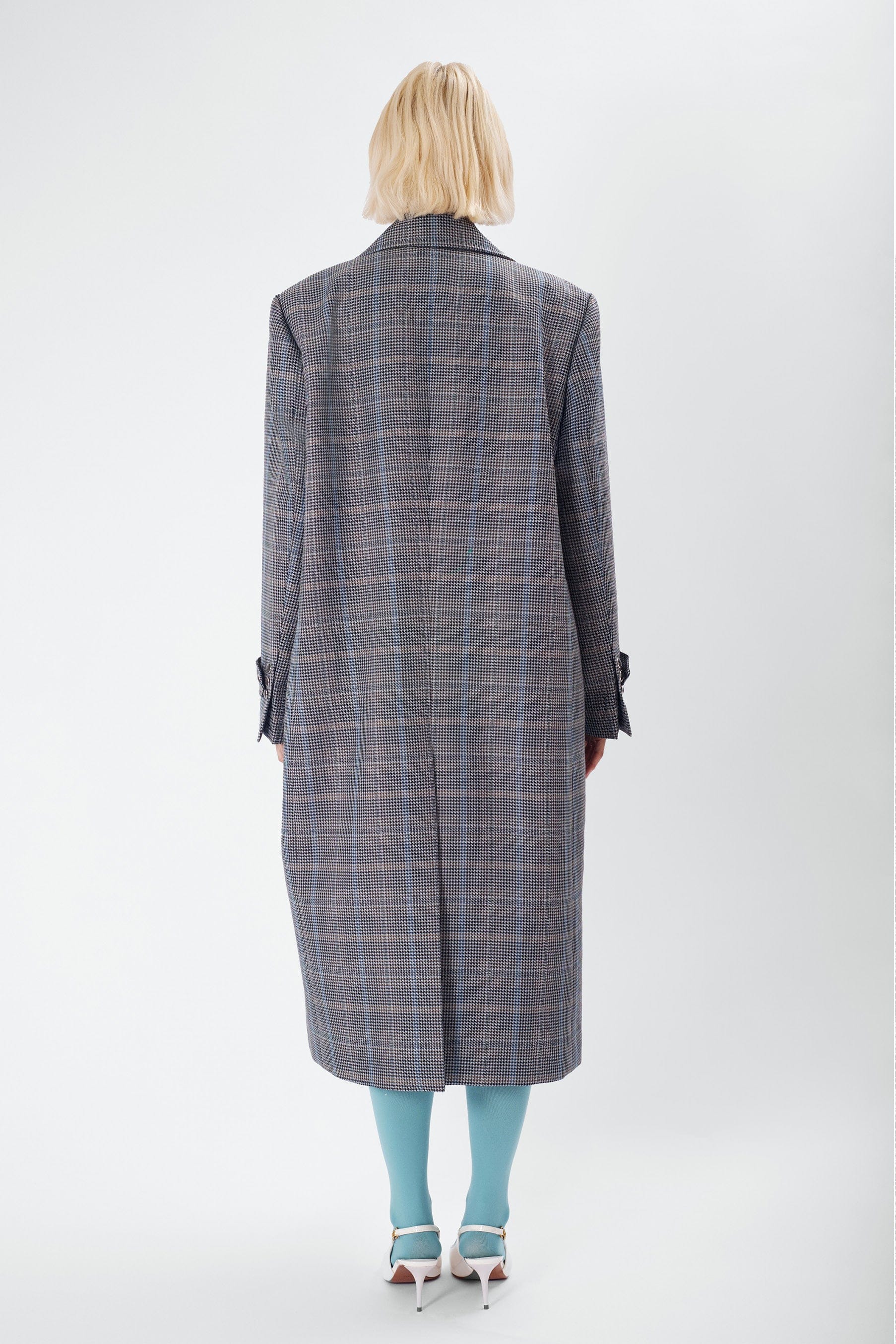 CABAN houndstooth - unisex wool coat