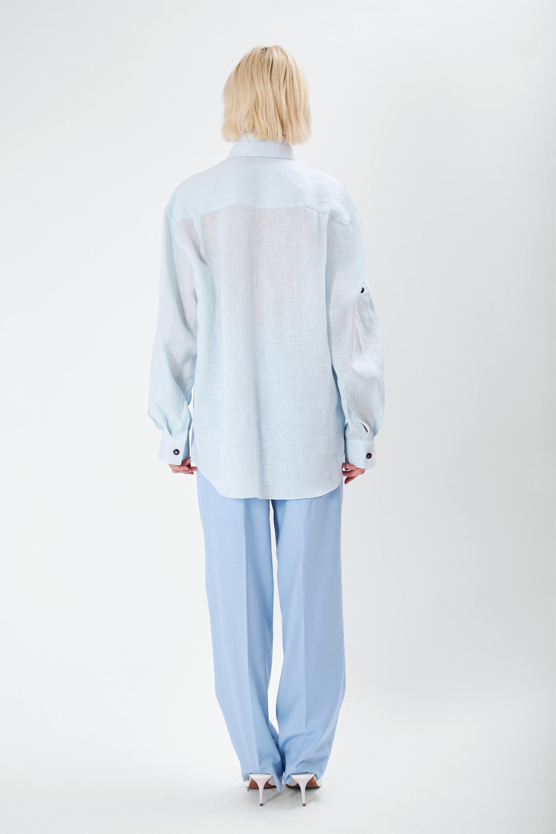ANTIK light blue - tailored comfort pant