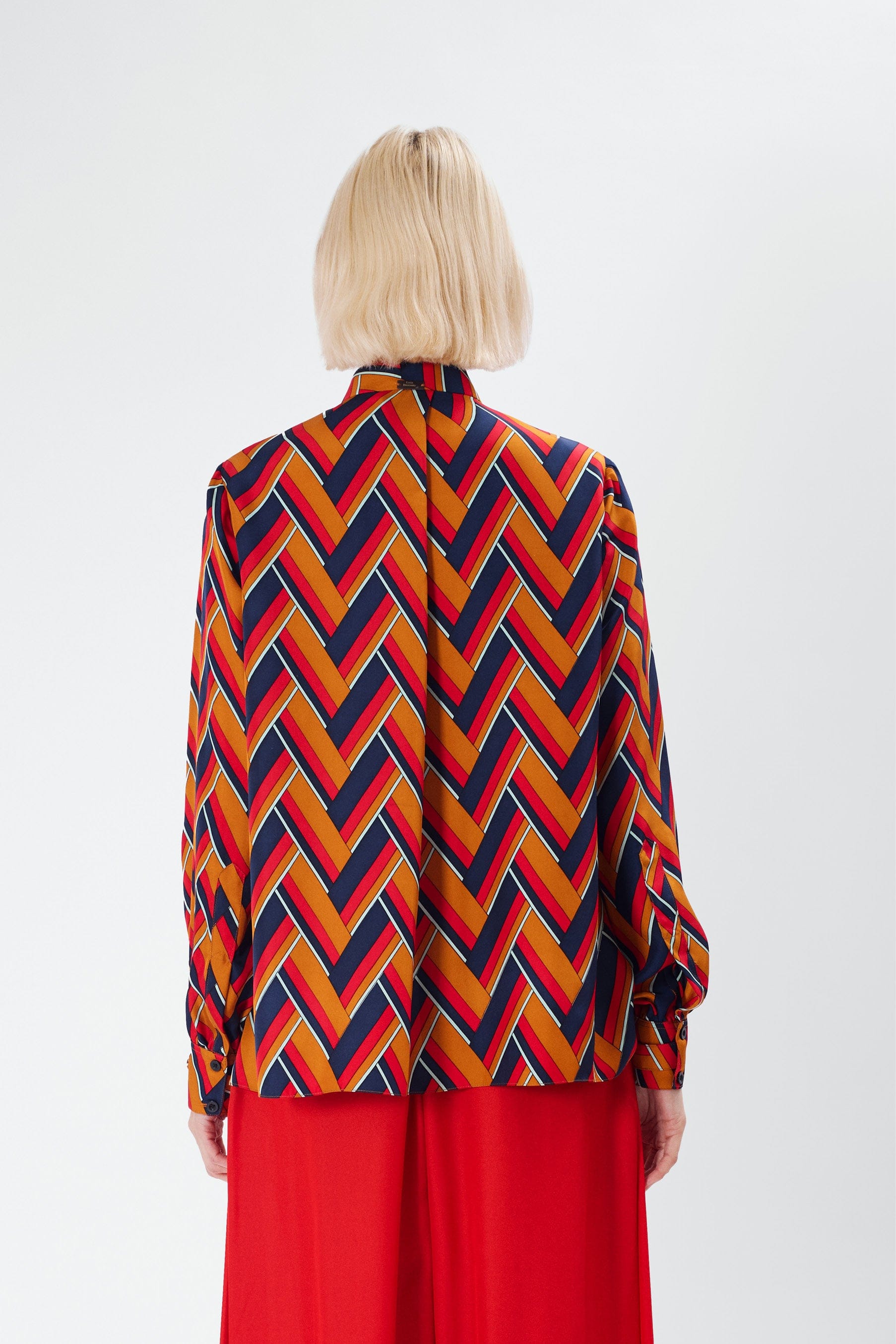 SKY B 70’s - silk blouse