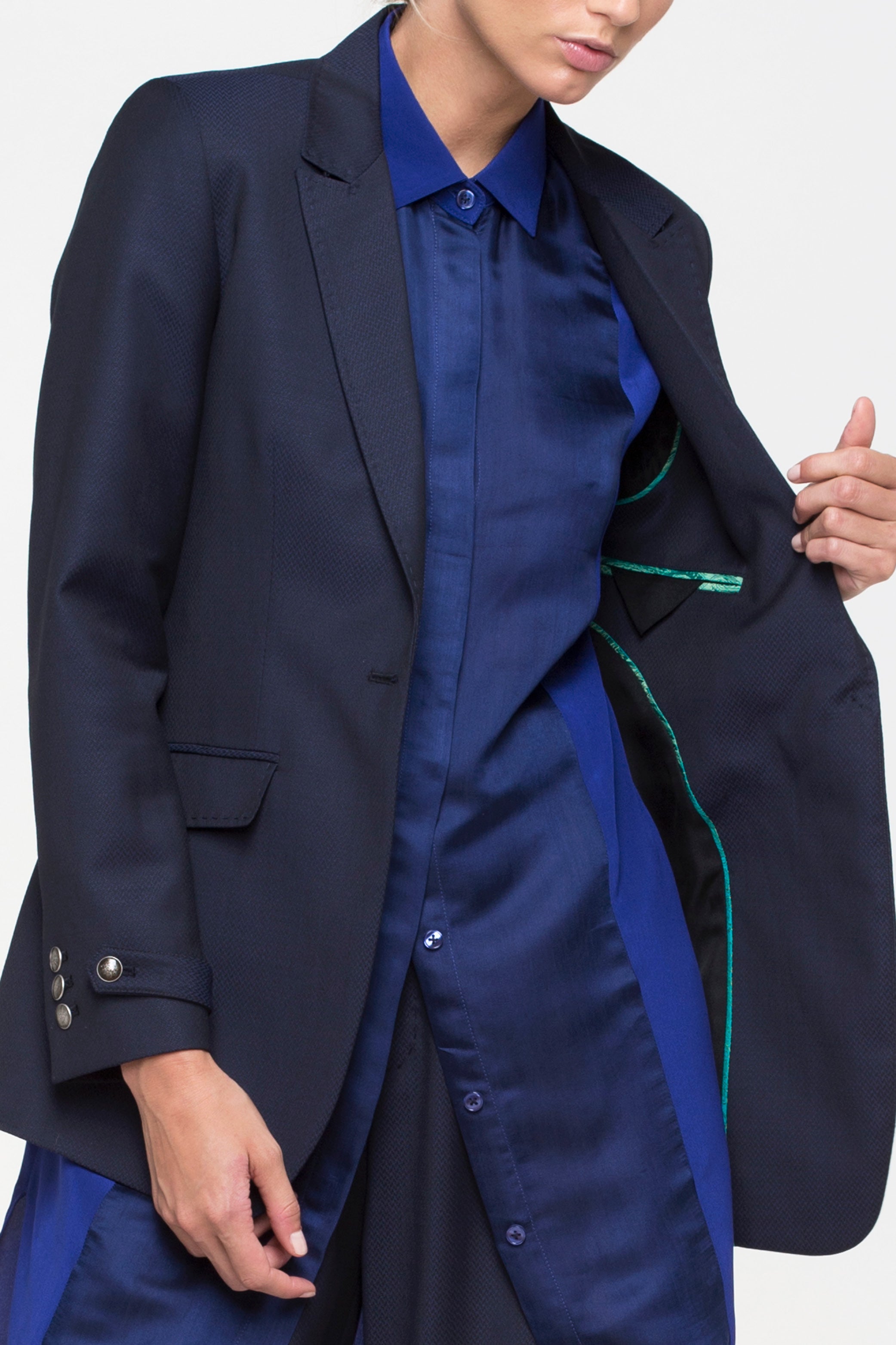 MEN navy - wool suit jacket