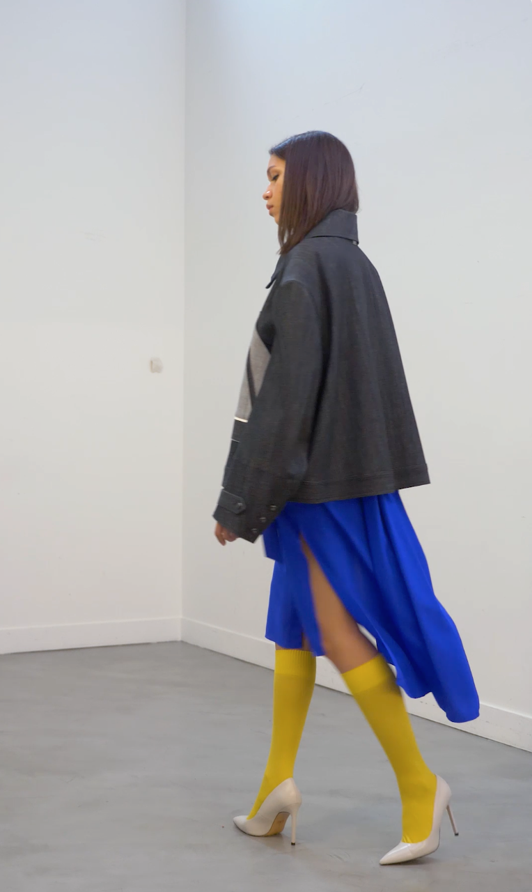 MARAIS oversize denim jacket