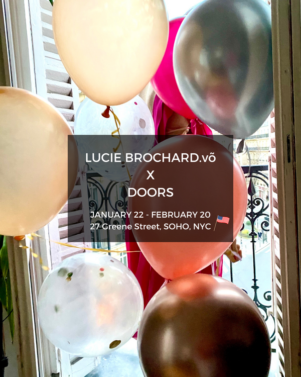 LUCIE BROCHARD.võ  PARTICIPATING AT DOORS NYC POP UP
