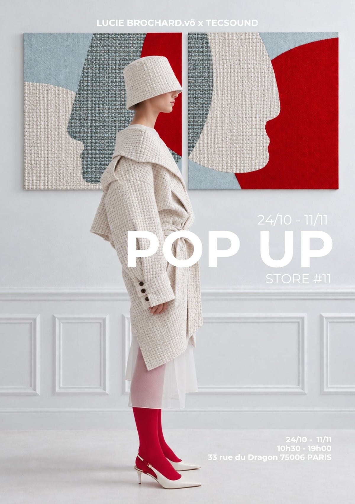 POP UP STORE#11 : LUCIE BROCHARD.võ × TECSOUND Déco
