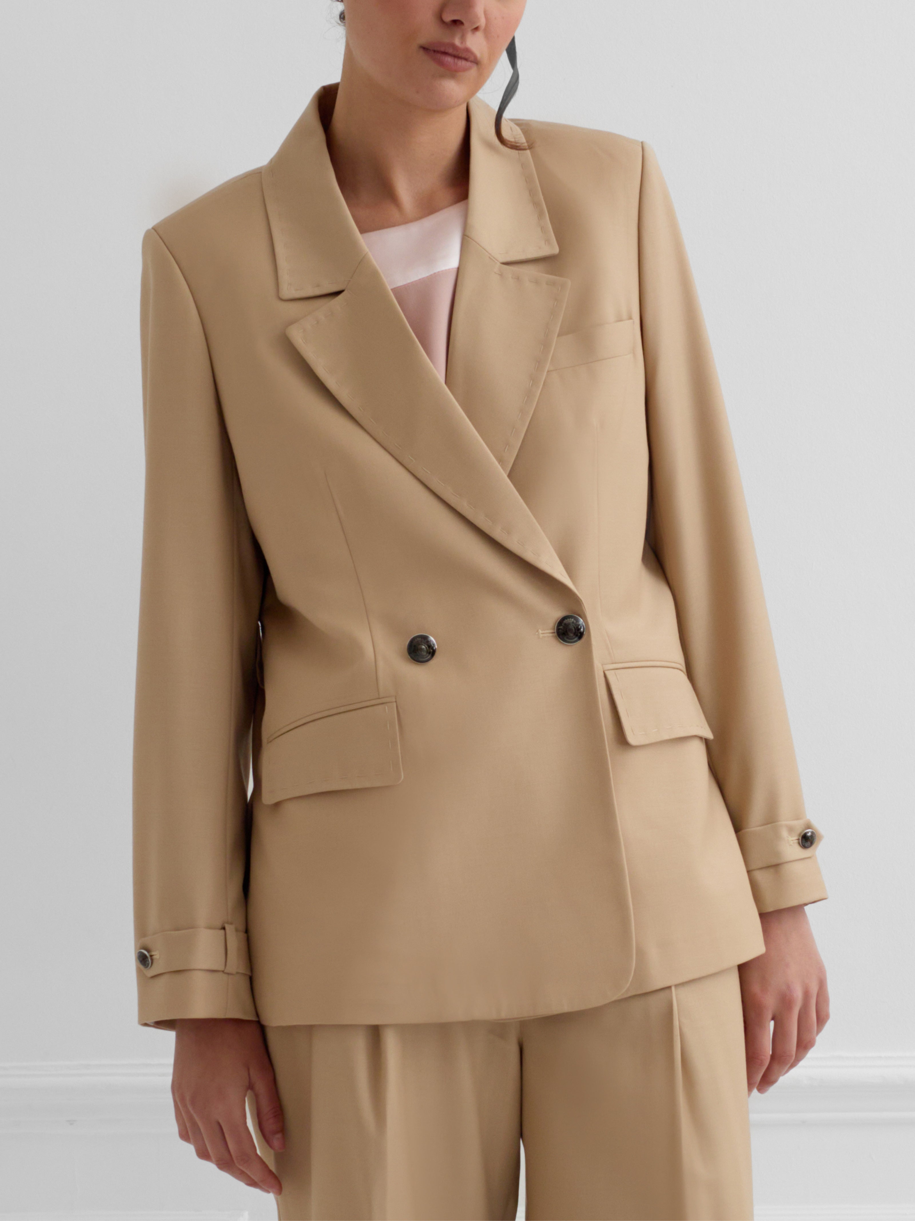 ELYSEE beige - tailored suit jacket