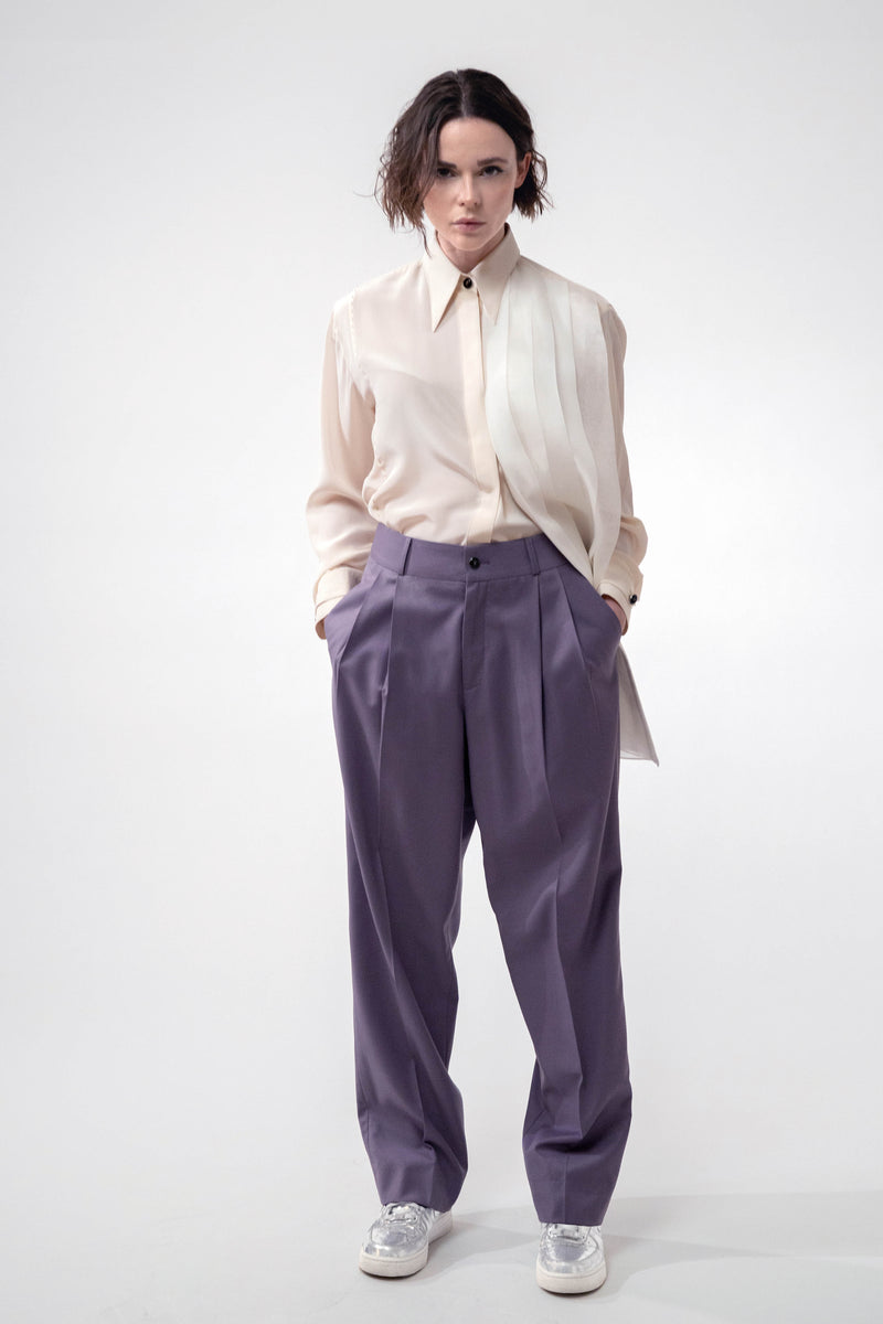ANTIK lilac - pantalon confort