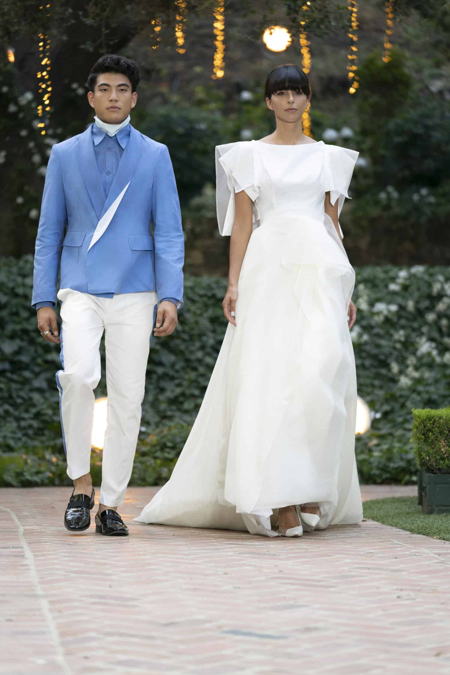 The winning Modern Wedding look