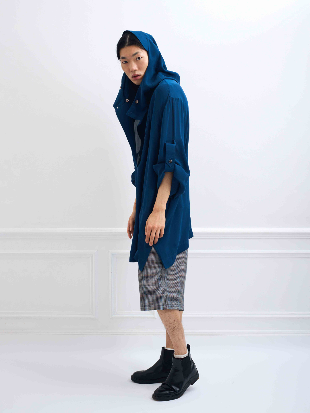 KENYA indian ocean - hoodie silk dress