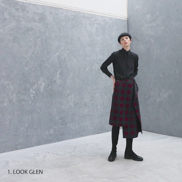 LOCK black - crepe silk shirt main image 1