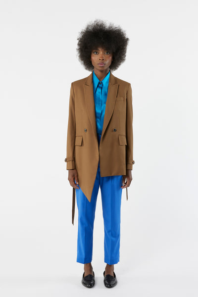 ASY crossed jacket, camel