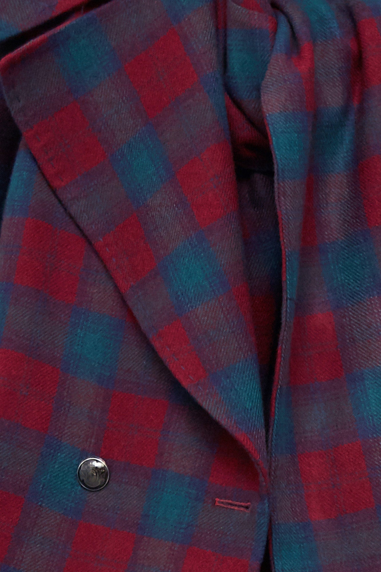 WALTER tartan - manteau en laine