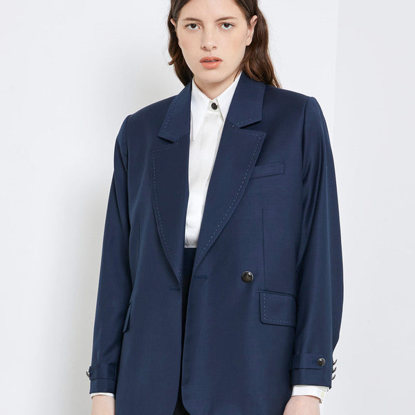Petrol blue blazer discount