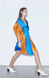 CHAVELA summer colors - pleated dress