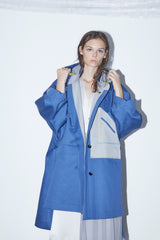 MAYA blue - unisex raincoat
